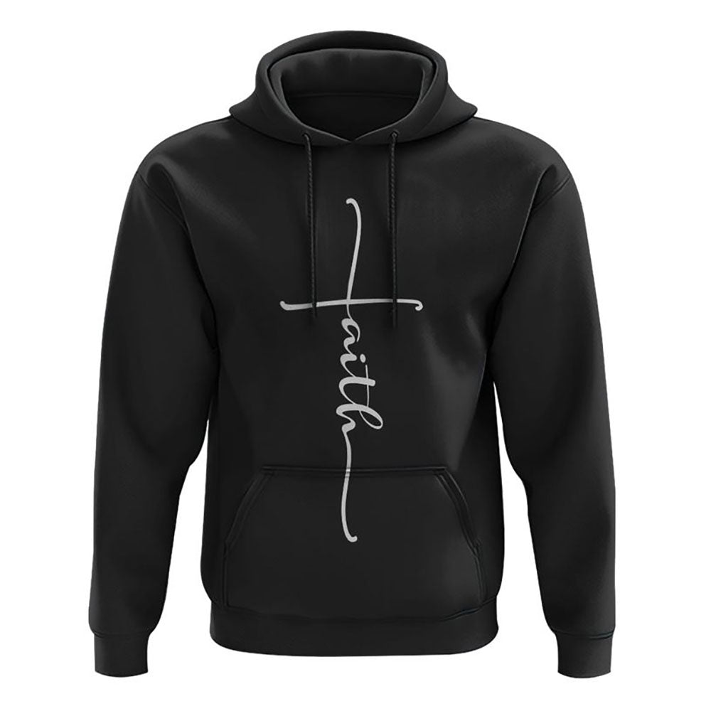 Jesus Is My God Cross 3D Hoodie Christian Sweatshirt Bible Verse Shirt