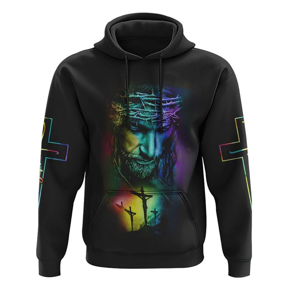 Jesus Is My Everything Women Christian All Over Print 3D Hoodie