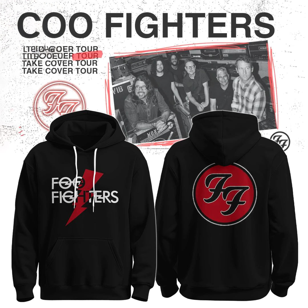 Foo Fighters Take Cover Tour 2026 Limited Edition Hoodie
