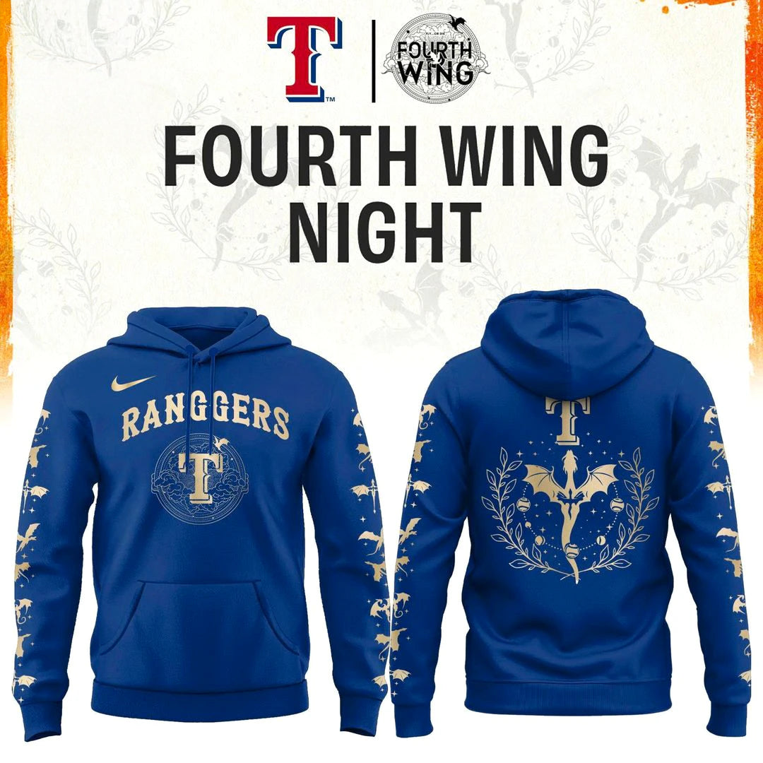 Texas Rangers Fourth Wings Night Special Edition Hoodie