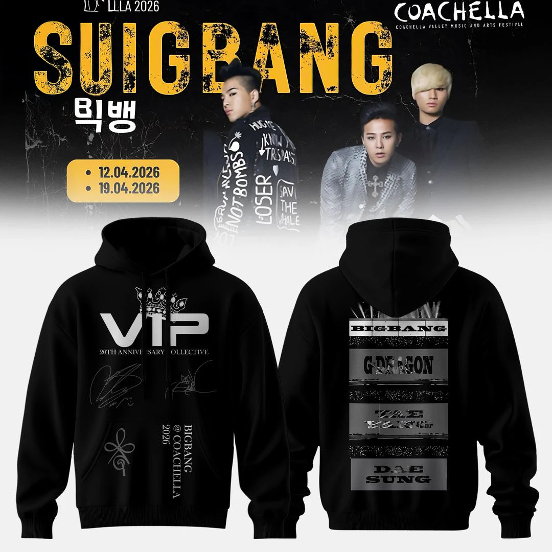 Kings BIGBANG Return Coachella 2026 Hoodie