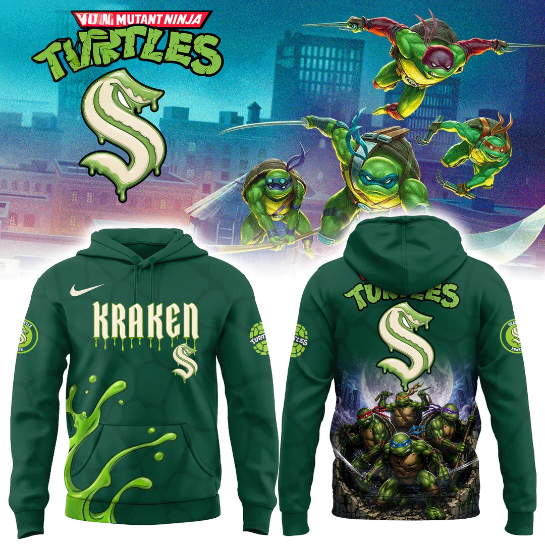 Seattle Kraken x Mutant Street Fighters Hoodie