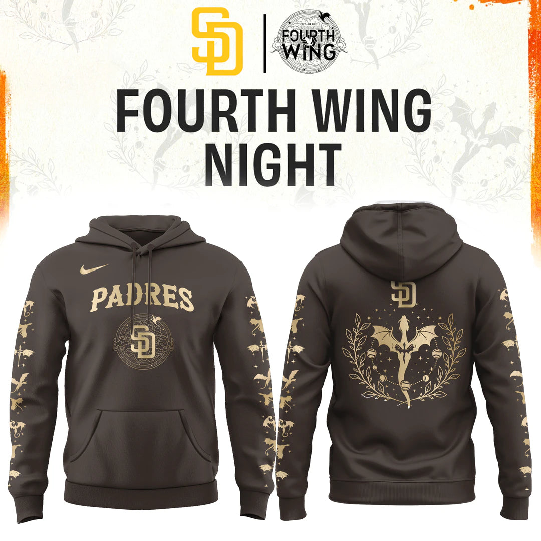 San Diego Padres Fourth Wings Night Hoodie