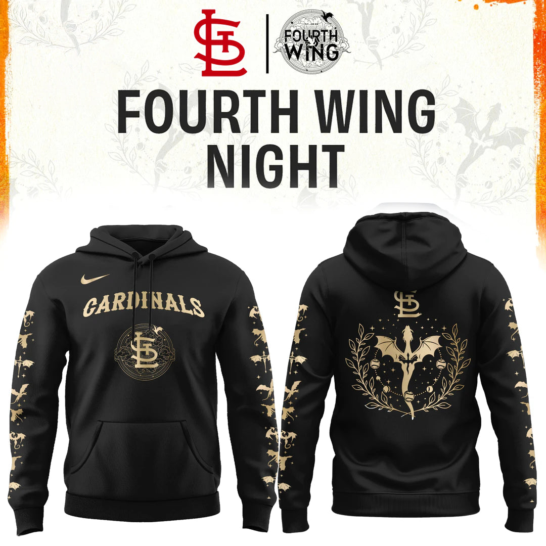 St Louis Cardinals Fourth Wings Night Hoodie